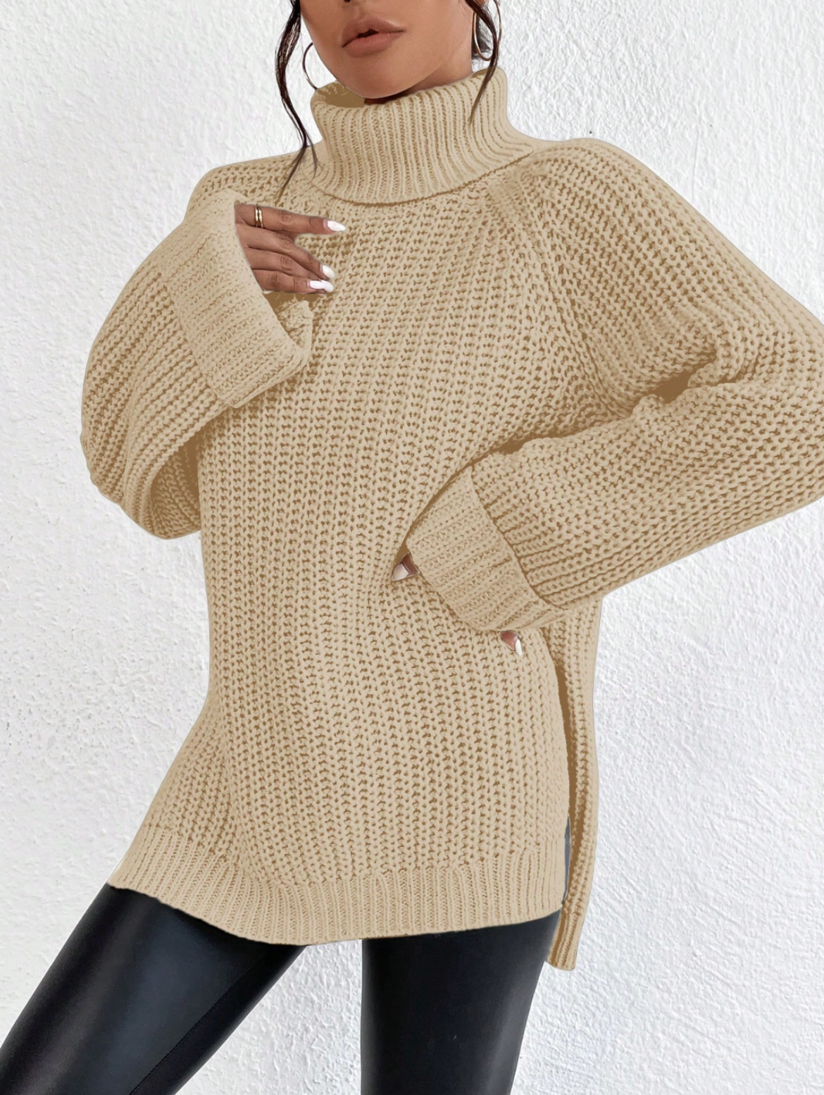 ROMY | TURTLE NECK SWEATER