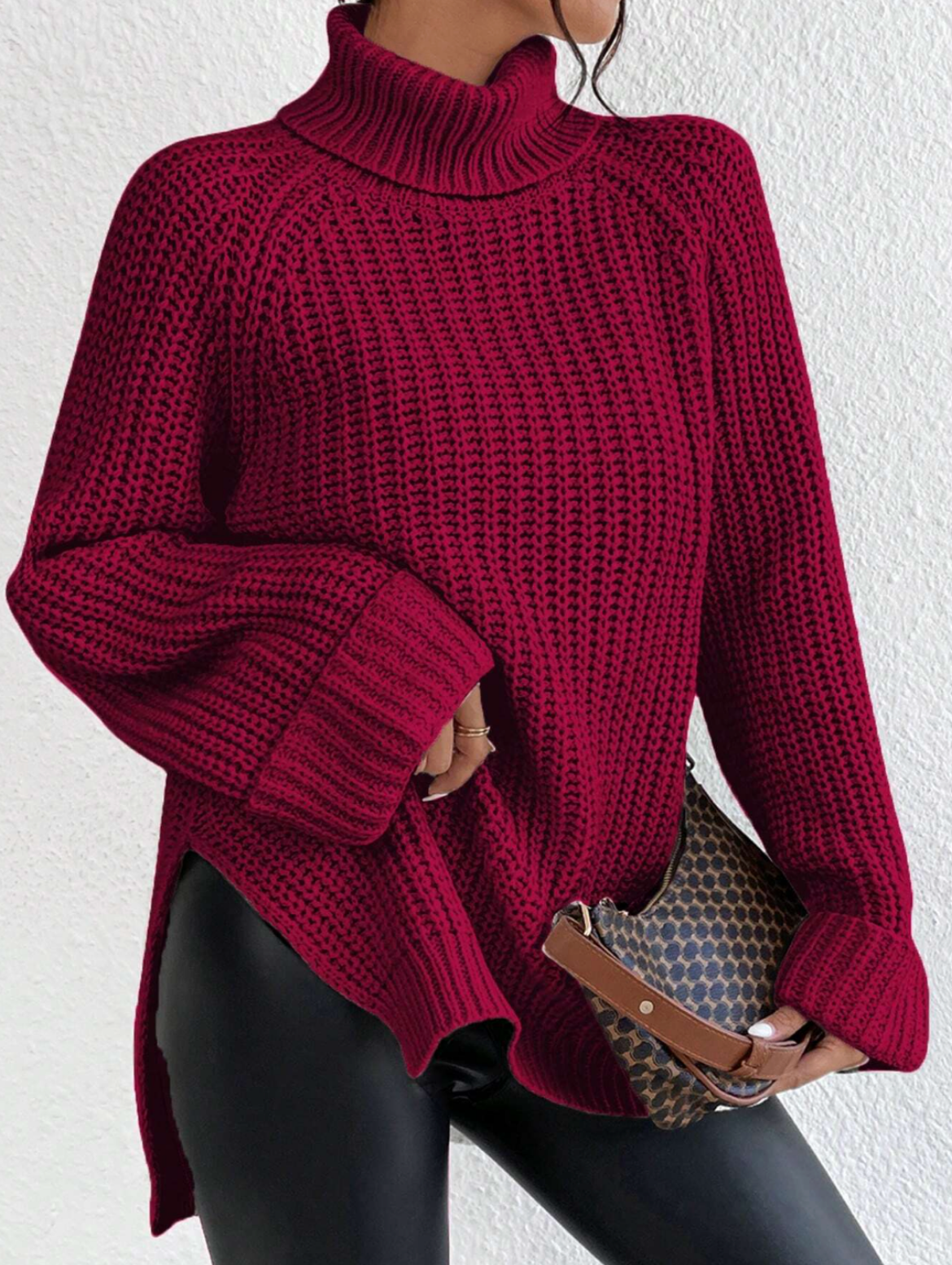 ROMY | TURTLE NECK SWEATER