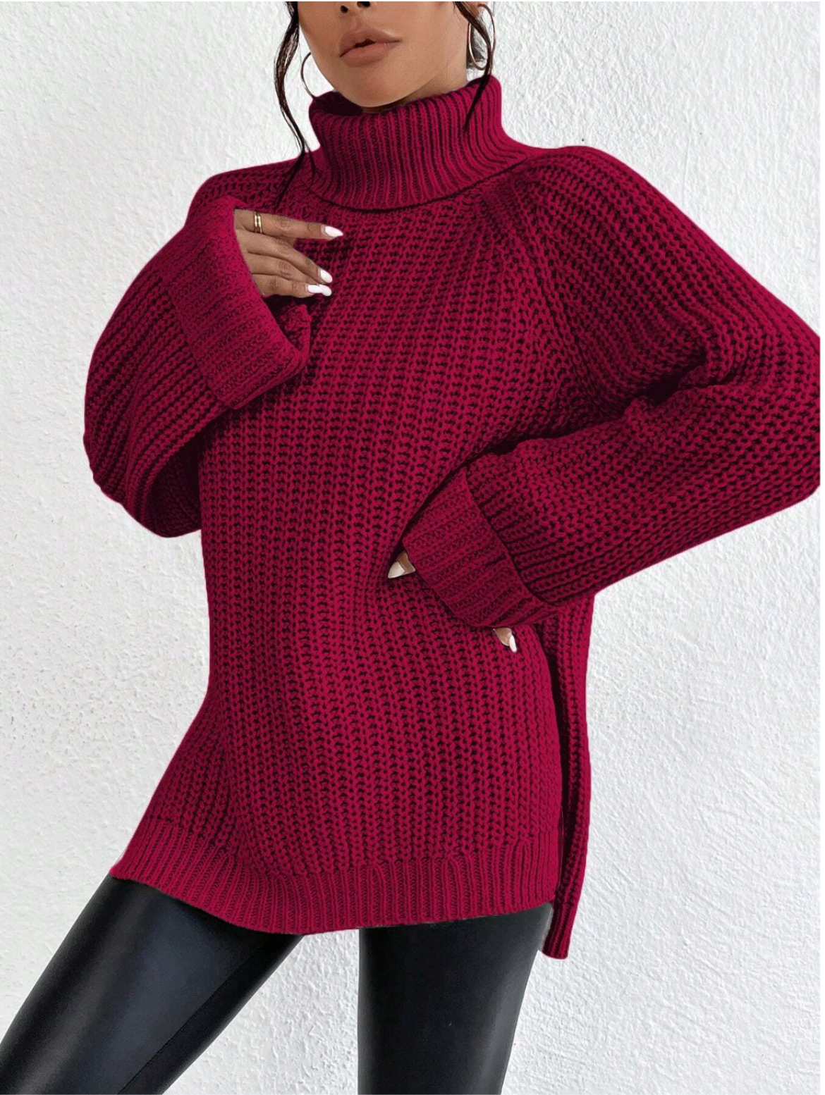 ROMY | TURTLE NECK SWEATER
