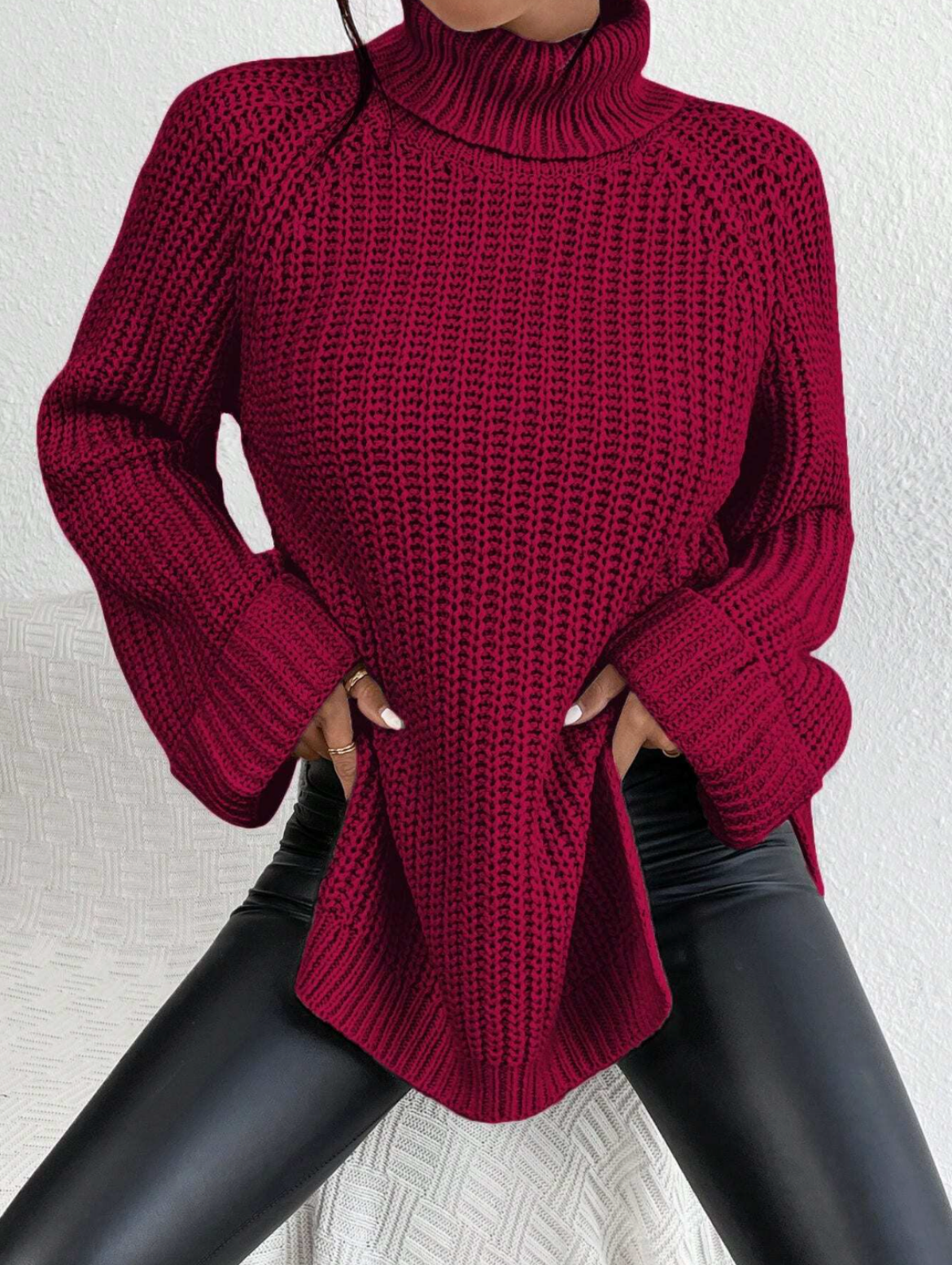 ROMY | TURTLE NECK SWEATER