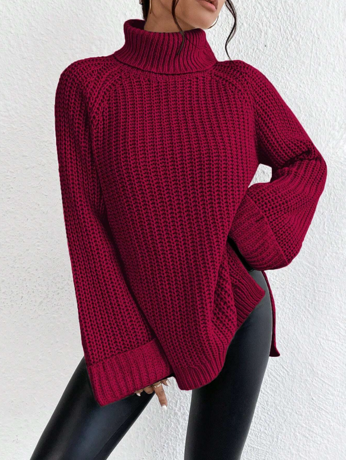 ROMY | TURTLE NECK SWEATER