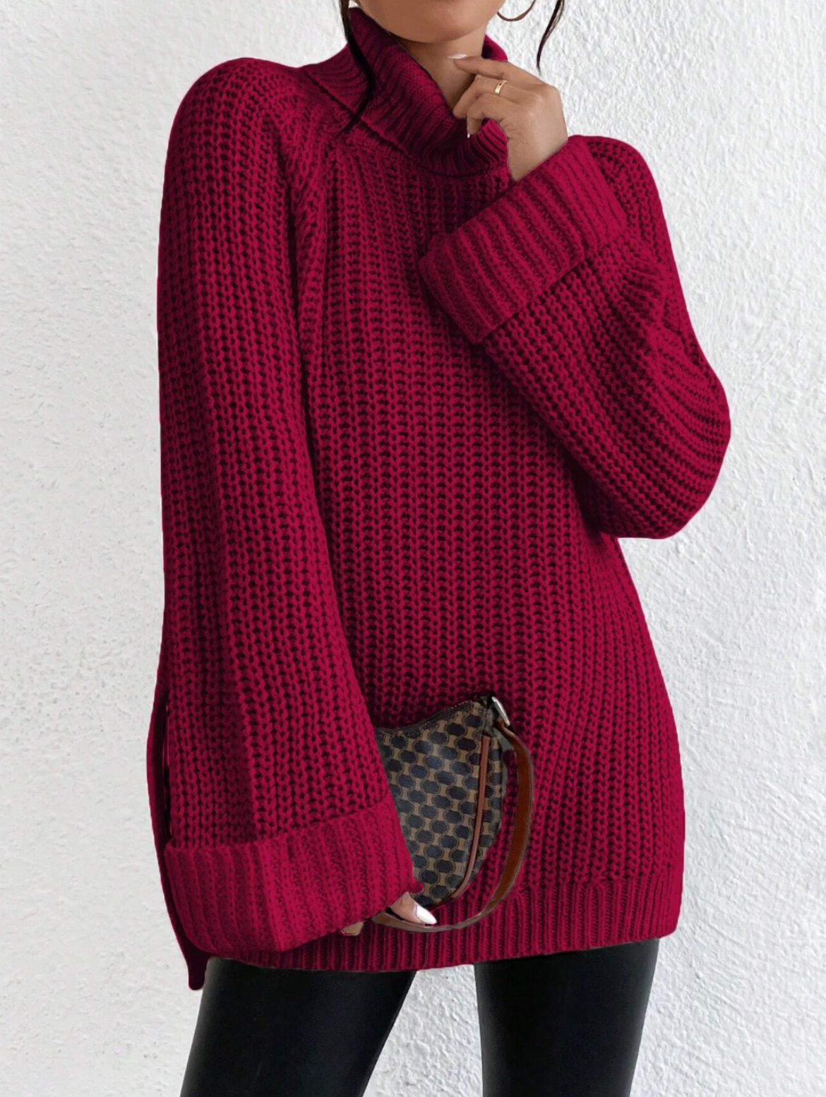 ROMY | TURTLE NECK SWEATER