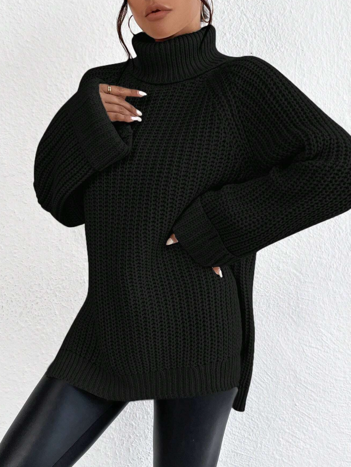 ROMY | TURTLE NECK SWEATER