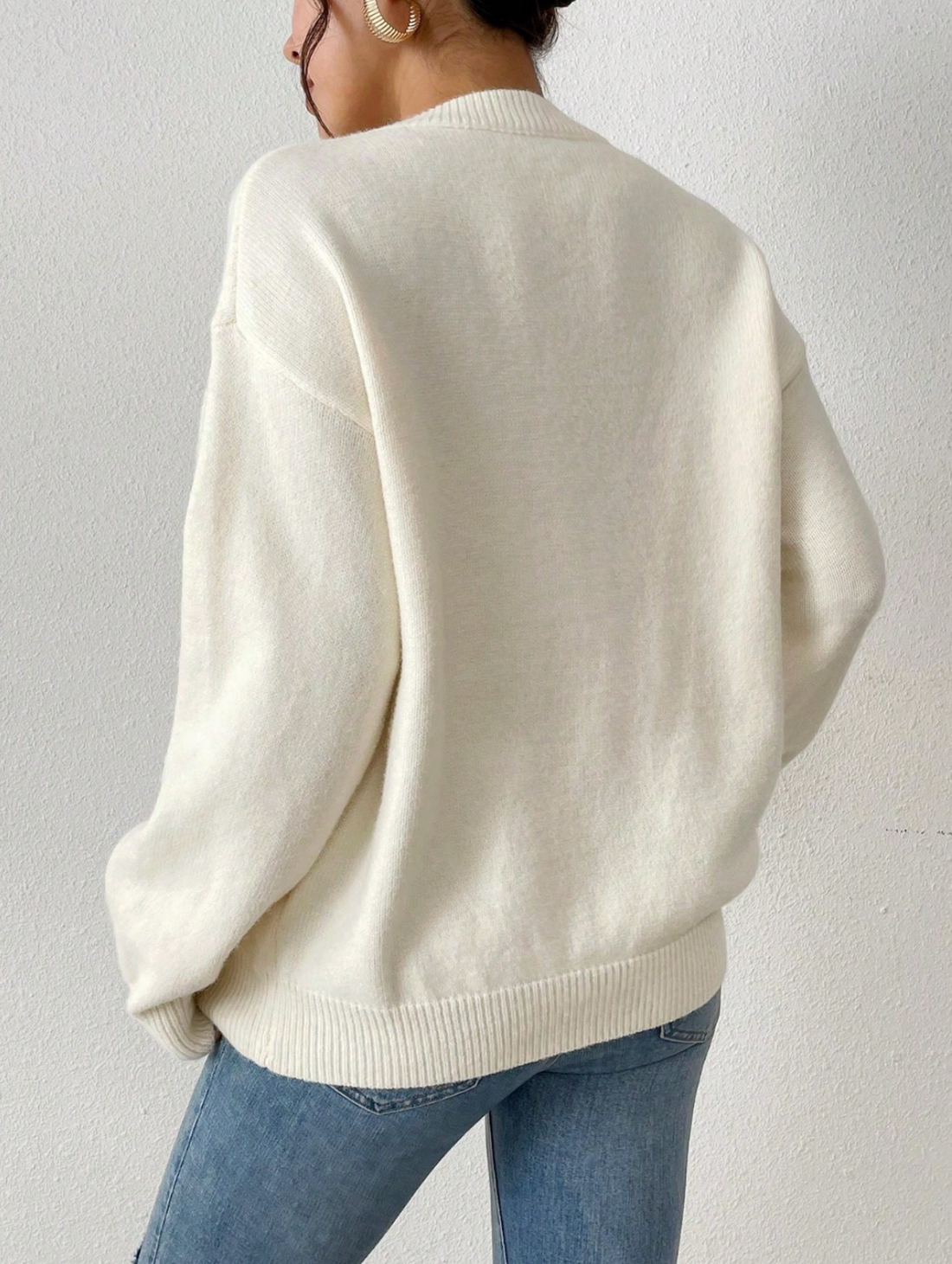 IVY | HEARTED SWEATER