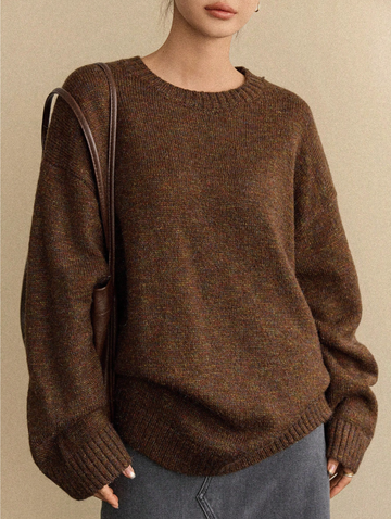 DAISY | BROWN SWEATER