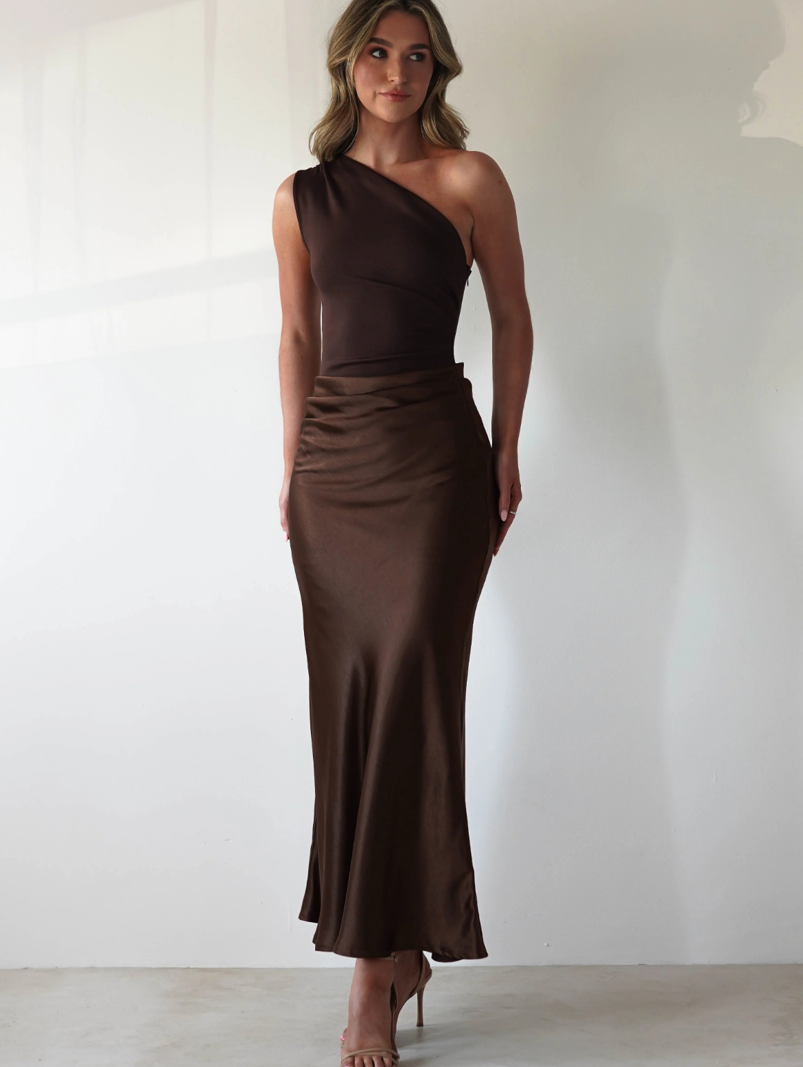 SOPHIA | ASYMMETRIC MAXI DRESS