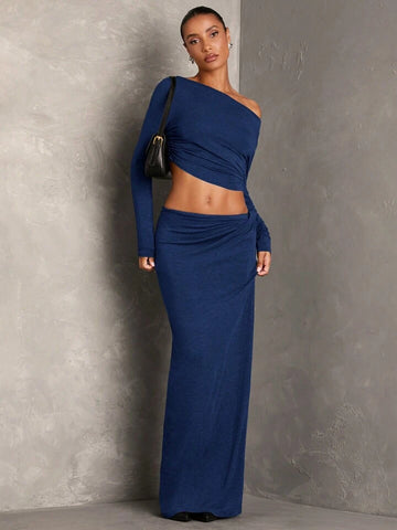 Dentelle Lace of Shoulder Dress