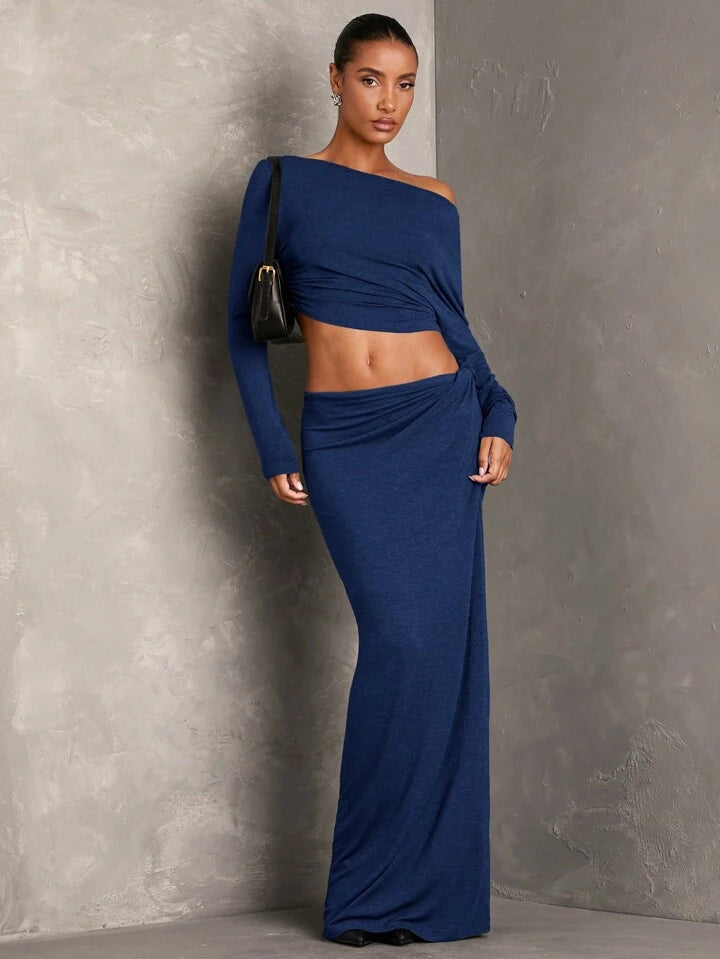 Dentelle Lace of Shoulder Dress