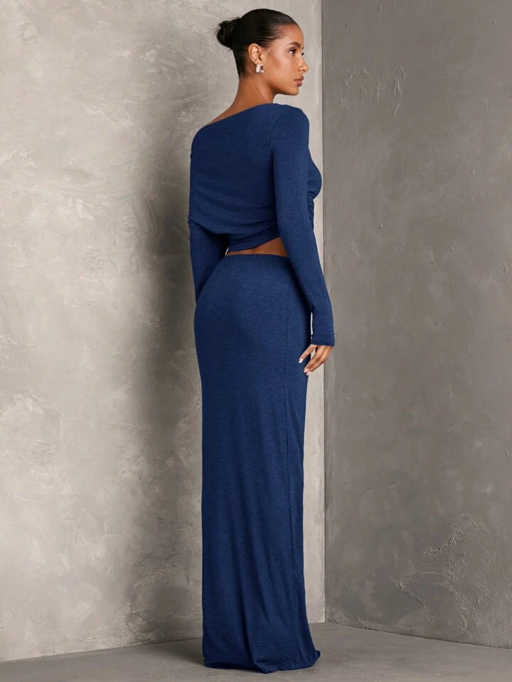 Dentelle Lace of Shoulder Dress