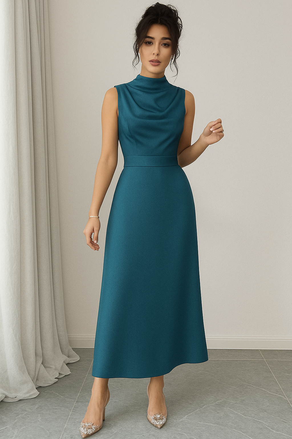 MILA | MAXI SILK DRESS