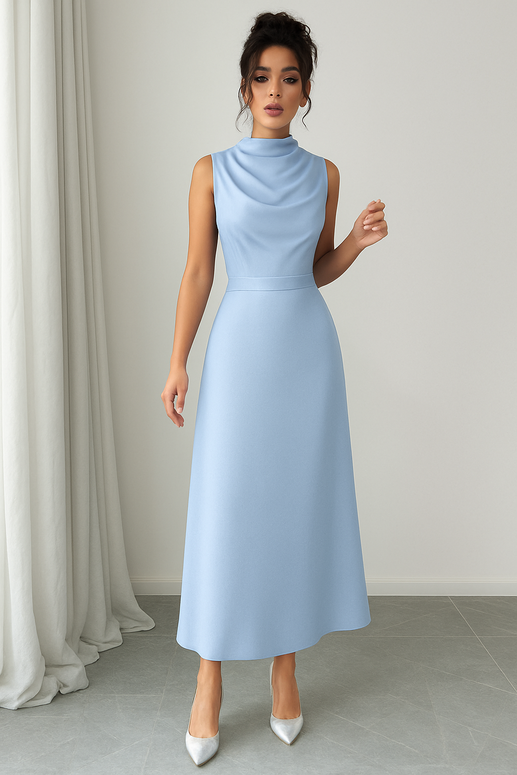 MILA | MAXI SILK DRESS