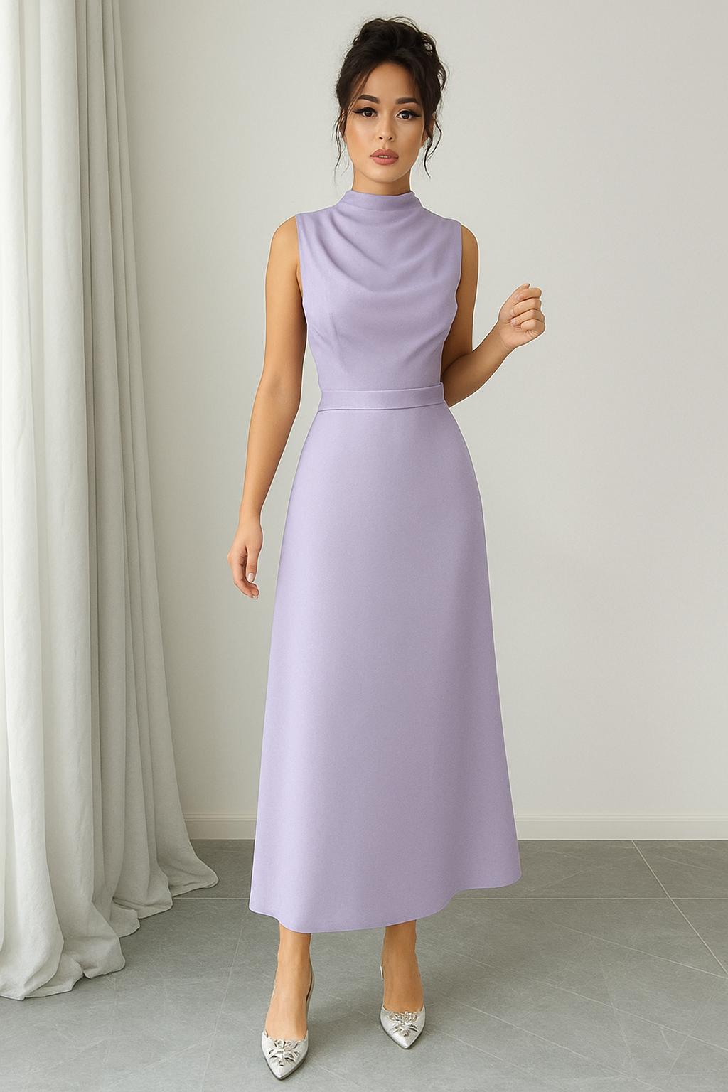 MILA | MAXI SILK DRESS